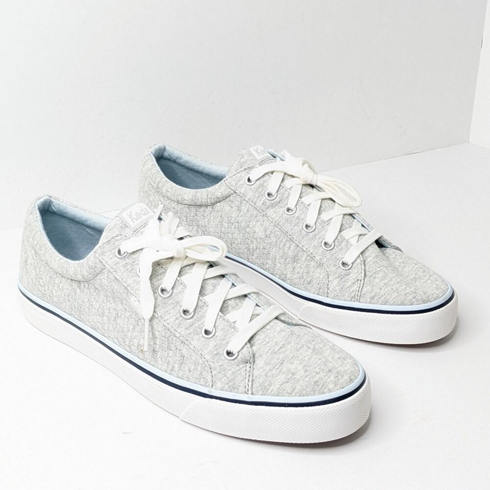 Keds Jump Kick Geo Jersey Sneakers, Grey, Women's 11